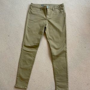 Mossimo Denim Legging Jeans Size 10 - Tan